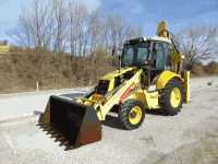 Backhoe loader New Holland LB 110 B
