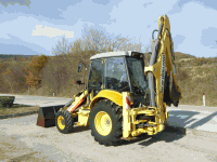Backhoe loader New Holland LB 110 B