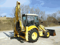 Backhoe loader New Holland LB 110 B