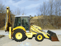 Backhoe loader New Holland LB 110 B