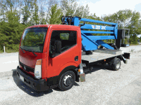 Truck mounted aerial platform Nissan Sequani ZED 20 C