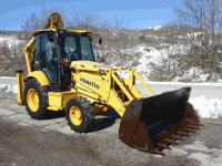 Backhoe loader Komatsu WB 97 R