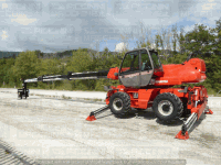 Поворотный телескопический погрузчик Manitou MRT1842