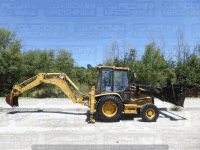 Backhoe loader Caterpillar 428 C