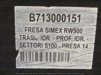 Trencher Simex Eurocomach RW500