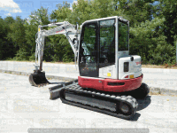 Pelle sur chenilles Takeuchi TB257FR
