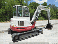 Pelle sur chenilles Takeuchi TB257FR