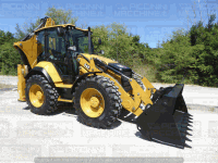 Backhoe loader Caterpillar 444