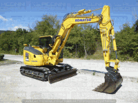 Tracked Excavator Komatsu PC88MR-11