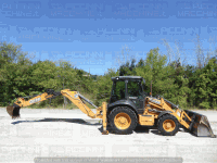 Backhoe loader Case 580ST