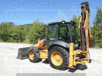 Backhoe loader Case 580ST