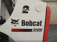 Skid steer loader Bobcat S850 HF